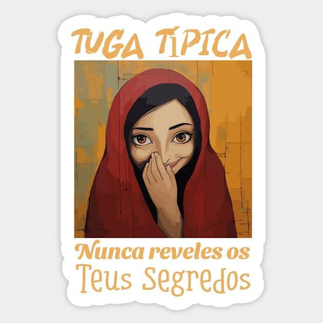 Nunca reveles os teus segredos, v2 Sticker by H2Ovib3s